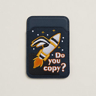 カードケース 《MagSafe》 エマン “Do You Copy?” | Hermès